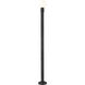 Laurent 1 Light 85.25 inch Black Outdoor Post Mounted Fixture