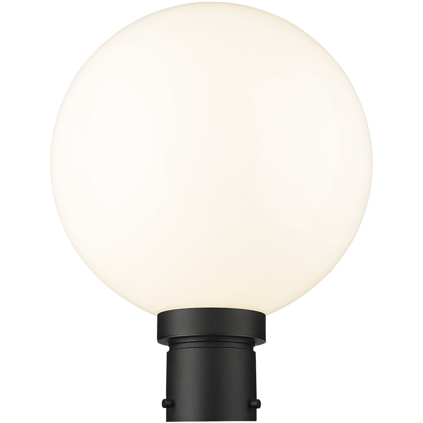 Laurent 1 Light 15.75 inch Black Outdoor Post Mount Fixture