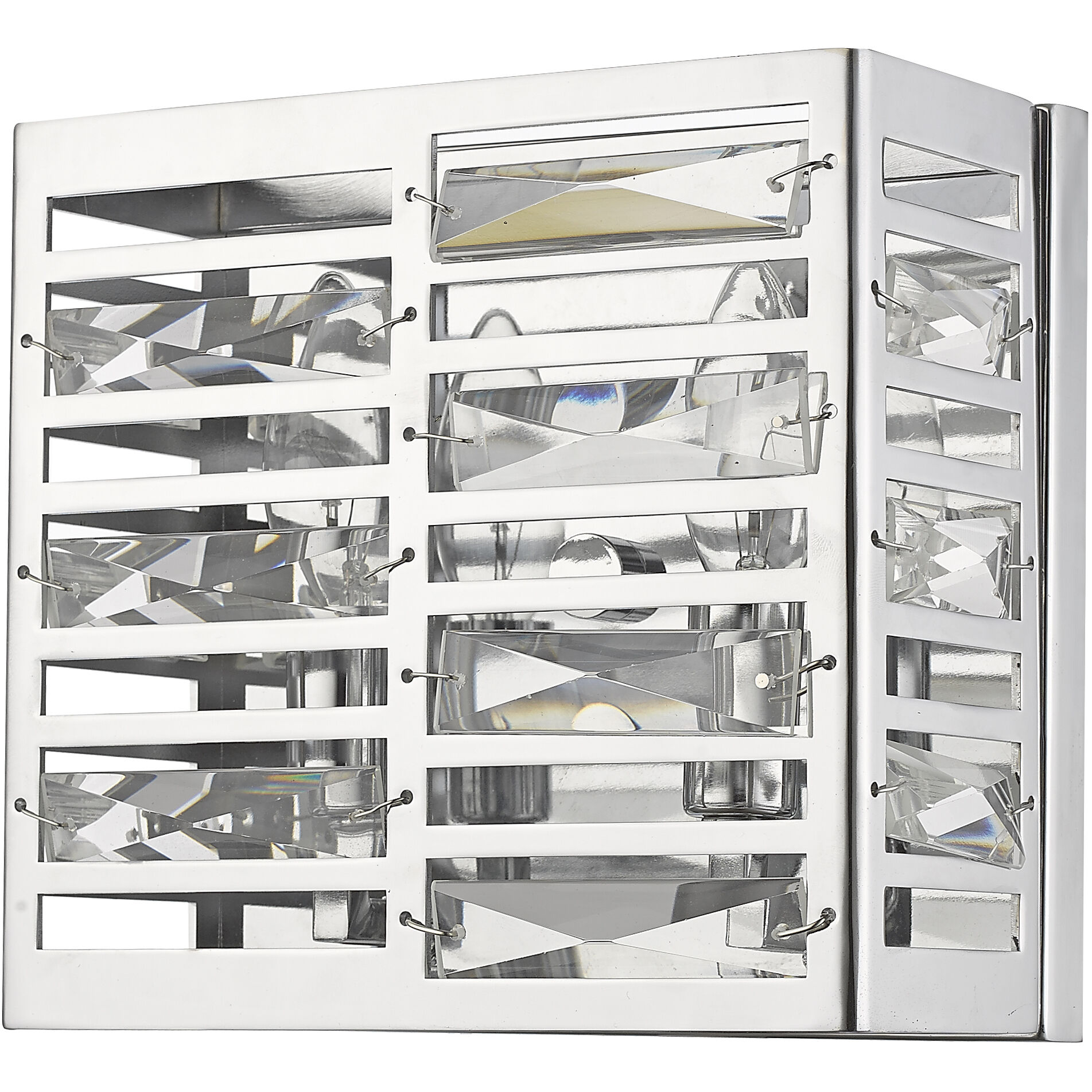 Cronise 2 Light 8.5 inch Chrome Wall Sconce Wall Light