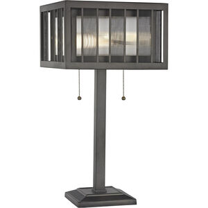 Meridional 23 inch 100.00 watt Bronze Table Lamp Portable Light