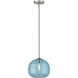 Harmony 1 Light 10 inch Brushed Nickel Pendant Ceiling Light