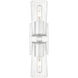 Titus 2 Light 4.5 inch Chrome Wall Sconce Wall Light