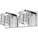 Tempest LED 12.6 inch Chrome Vanity Wall Light in 4.1