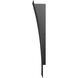 Landrum LED 18 inch Black Outdoor Wall Light