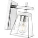 Lauren 1 Light 5 inch Chrome Wall Sconce Wall Light