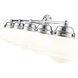 Vaughn 5 Light 40.75 inch Chrome Vanity Wall Light