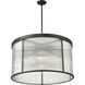 Carnaby 9 Light 32.25 inch Matte Black Chandelier Ceiling Light
