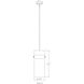 Fontaine 3 Light 9 inch Brushed Nickel Pendant Ceiling Light
