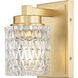 Jacqueline Wall Sconce Wall Light in Modern Gold
