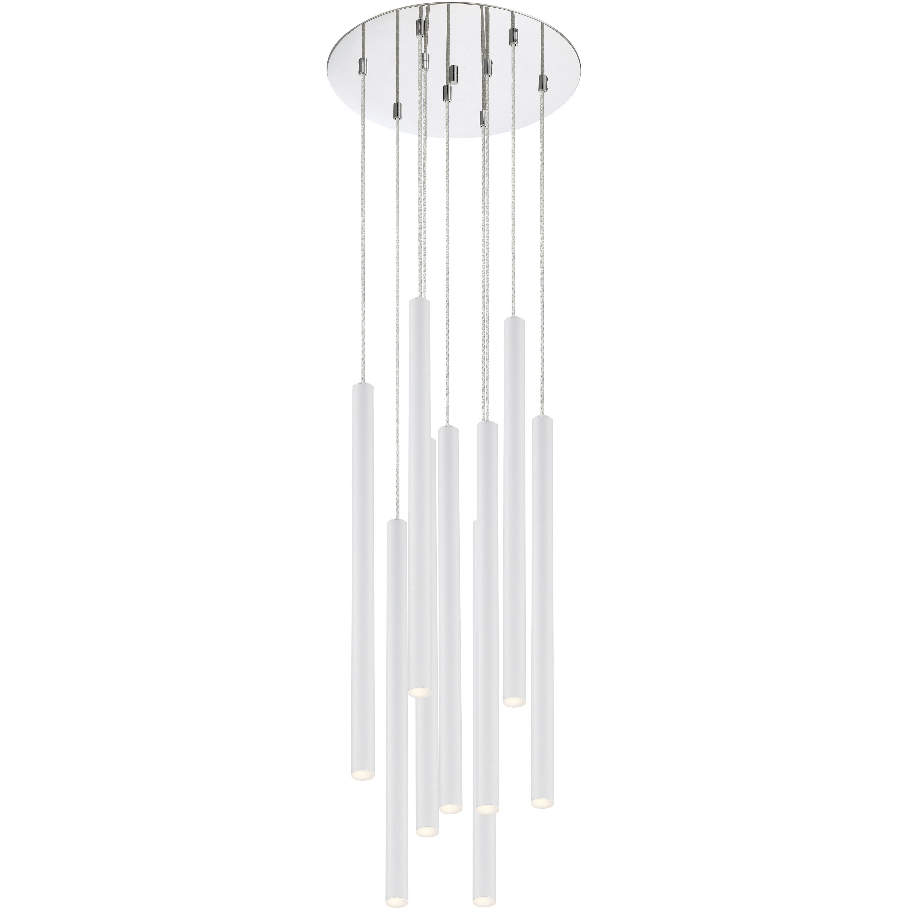 Forest 9 Light 16.00 inch Chandelier
