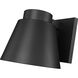 Asher LED 11 inch Black Outdoor Wall Light