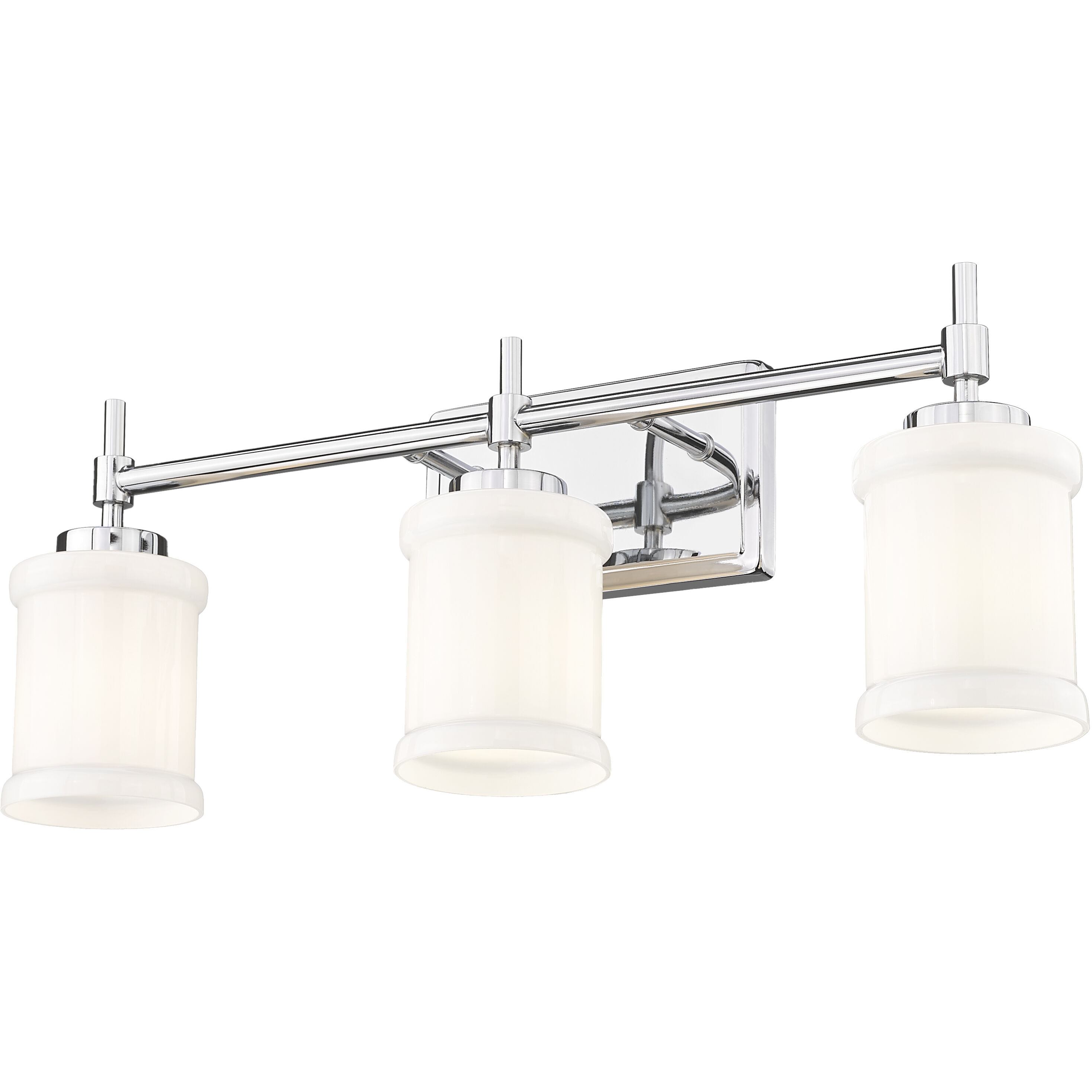 Cadoc 3 Light 23.5 inch Chrome Bath Vanity Light Wall Light