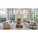 Cordelia 12 Light 48 inch Modern Gold Chandelier Ceiling Light