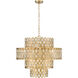 Dealey 13 Light 25.75 inch Heirloom Brass Chandelier Ceiling Light