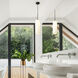Monty 1 Light 5.25 inch Matte Black Pendant Ceiling Light