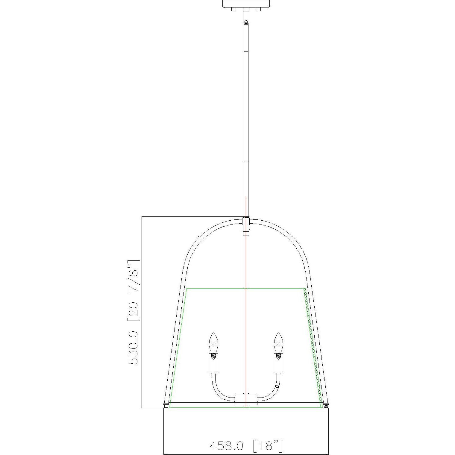 Archis 5 Light 18 inch Modern Gold Pendant Ceiling Light