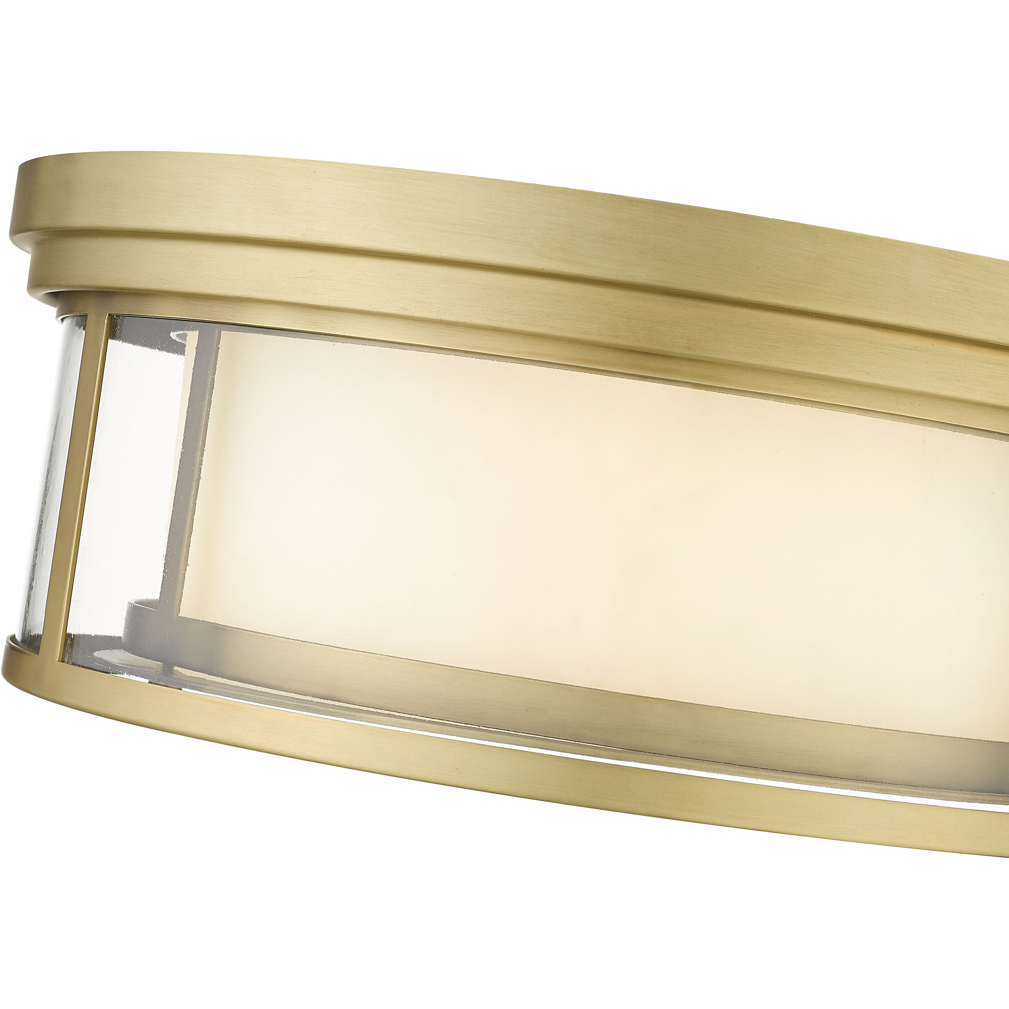 Willow 3 Light 16 inch Olde Brass Flush Mount Ceiling Light in Olde Bronze