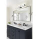 Harrison LED 32 inch Matte Black Vanity Wall Light