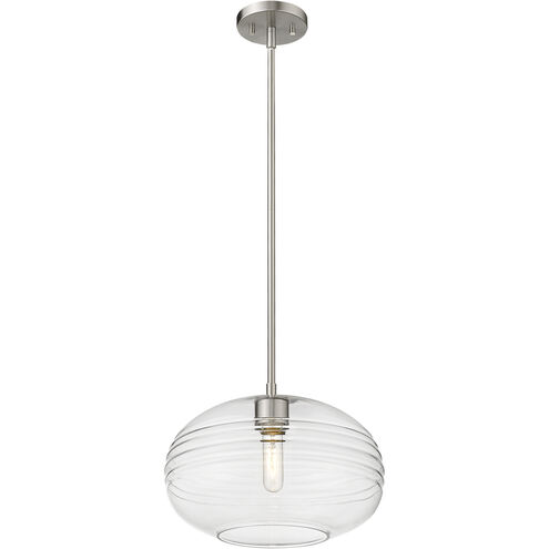 Harmony 1 Light 14 inch Brushed Nickel Pendant Ceiling Light