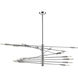 Ascension 20 Light 47.5 inch Chrome Chandelier Ceiling Light