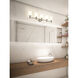 Orion 5 Light 40.25 inch Brushed Nickel Bath Vanity Light Wall Light
