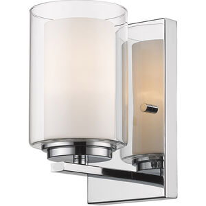 Willow 1 Light 5 inch Chrome Wall Sconce Wall Light