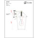 Talbot 1 Light 10.75 inch Black Outdoor Wall Light in Clear Beveled Glass