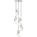 Aimie 5 Light 12 inch Brushed Nickel Chandelier Ceiling Light