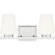 Nextra 2 Light 16 inch Brushed Nickel Bath Vanity Wall Light