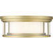 Willow 3 Light 16.00 inch Flush Mount