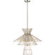 Alito 6 Light 25 inch Polished Nickel Chandelier Ceiling Light