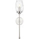Cassian 1 Light 5.5 inch Polished Nickel Wall Sconce Wall Light