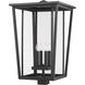 Seoul 4 Light 29.25 inch Black Outdoor Post Mount Fixture
