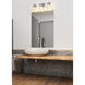 Lauren 3 Light 22 inch Chrome Vanity Wall Light