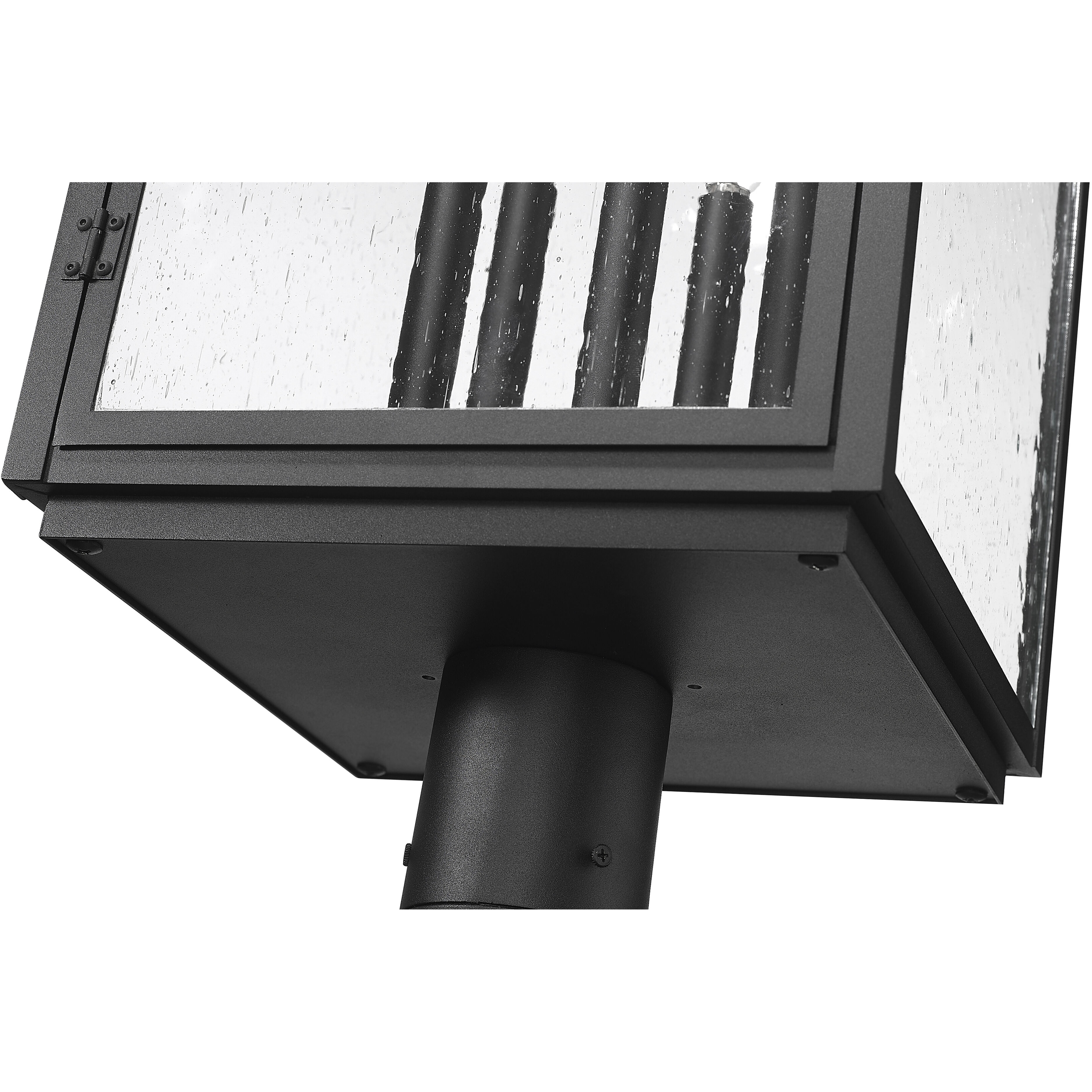 Hartwell 5 Light 108.75 inch Sand Black Outdoor Post Mounted Fixture
