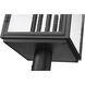 Hartwell 5 Light 108.75 inch Sand Black Outdoor Post Mounted Fixture