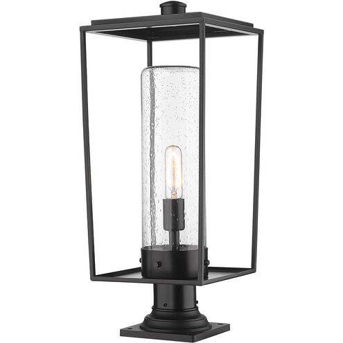 Sheridan 1 Light 24.5 inch Black Outdoor Pier Mounted Fixture