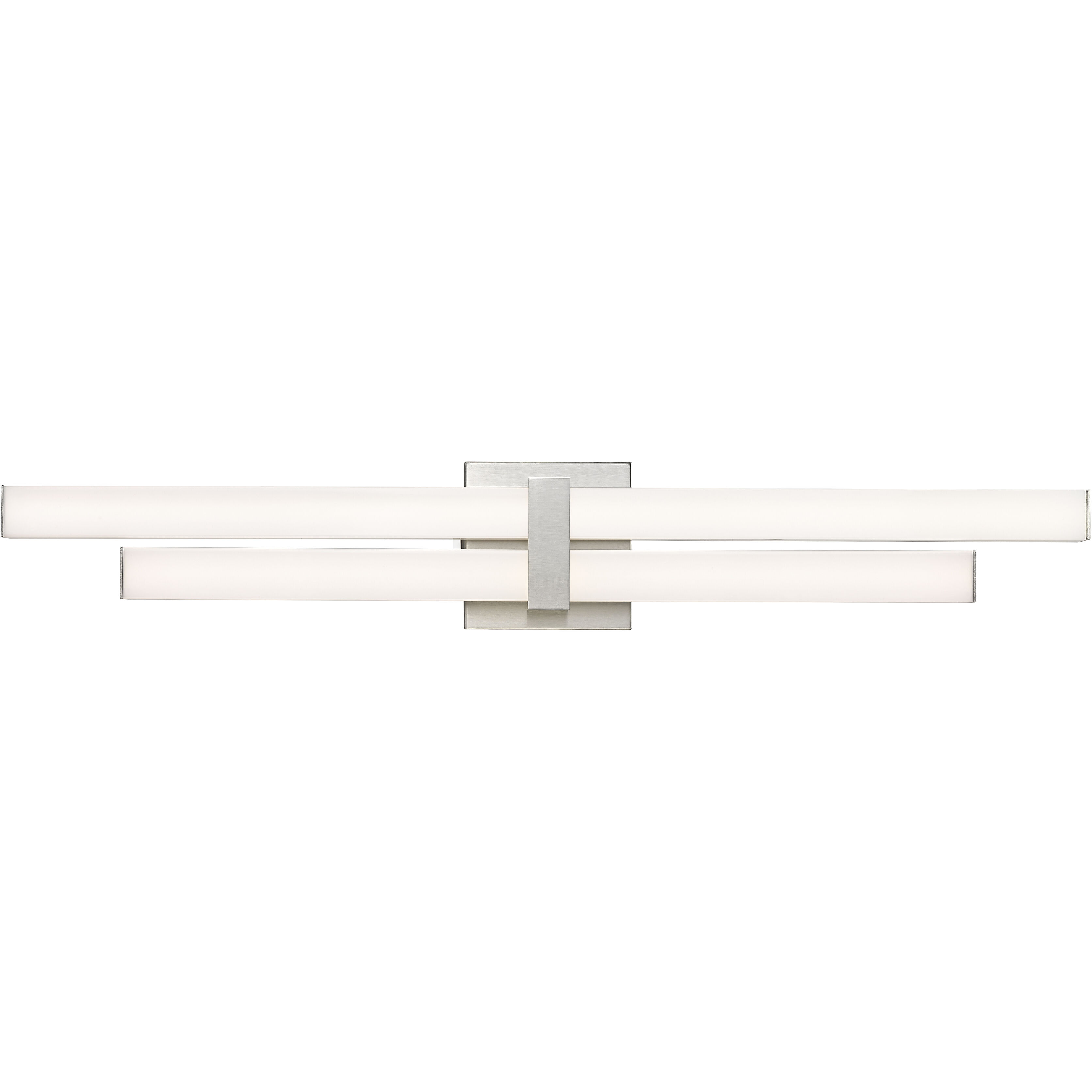 Zane LED 32 inch Brushed Nickel Vanity Wall Light