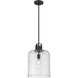 Kinsley 1 Light 12 inch Matte Black Pendant Ceiling Light
