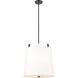 Weston 5 Light 18 inch Matte Black Pendant Ceiling Light