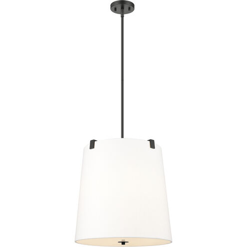 Weston 5 Light 18 inch Matte Black Pendant Ceiling Light