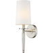 Avery 1 Light 5.5 inch Brushed Nickel Wall Sconce Wall Light