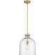 Pearson 1 Light 12 inch Rubbed Brass Pendant Ceiling Light