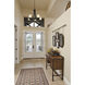 Willow 5 Light 25.25 inch Matte Black Chandelier Ceiling Light