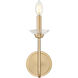 Allistair Wall Sconce Wall Light in Modern Gold