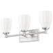 Oren 3 Light 24 inch Brushed Nickel Bath Vanity Light Wall Light