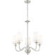 Katerina 5 Light 24 inch Brushed Nickel Chandelier Ceiling Light