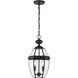 Westover 2 Light 10 inch Black Outdoor Chain Mount Ceiling Fixture