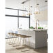 Archis 5 Light 18 inch Modern Gold Pendant Ceiling Light