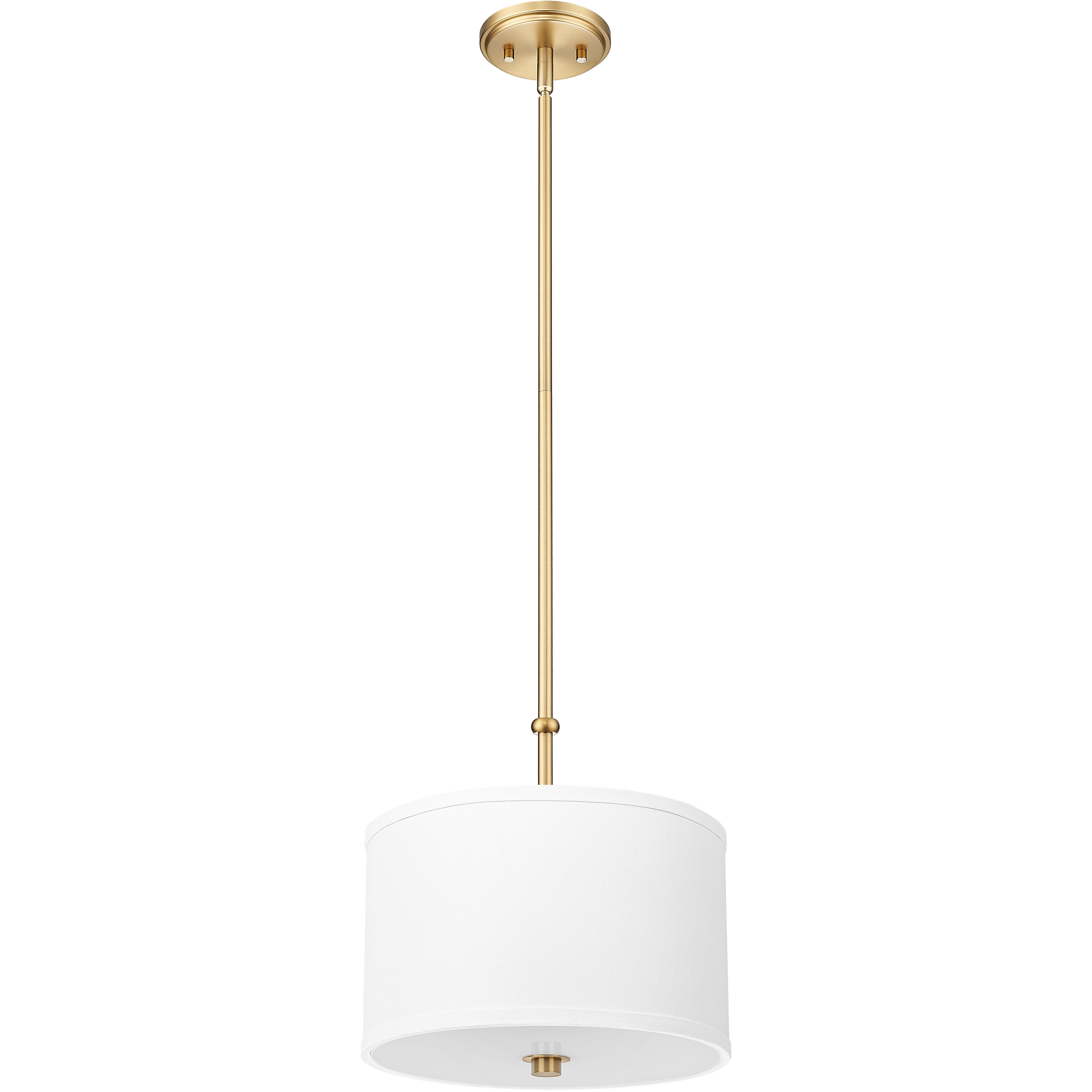 Linden LED 12 inch Modern Gold Pendant Ceiling Light